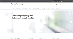 Desktop Screenshot of accesspublishing.com