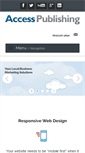 Mobile Screenshot of accesspublishing.com